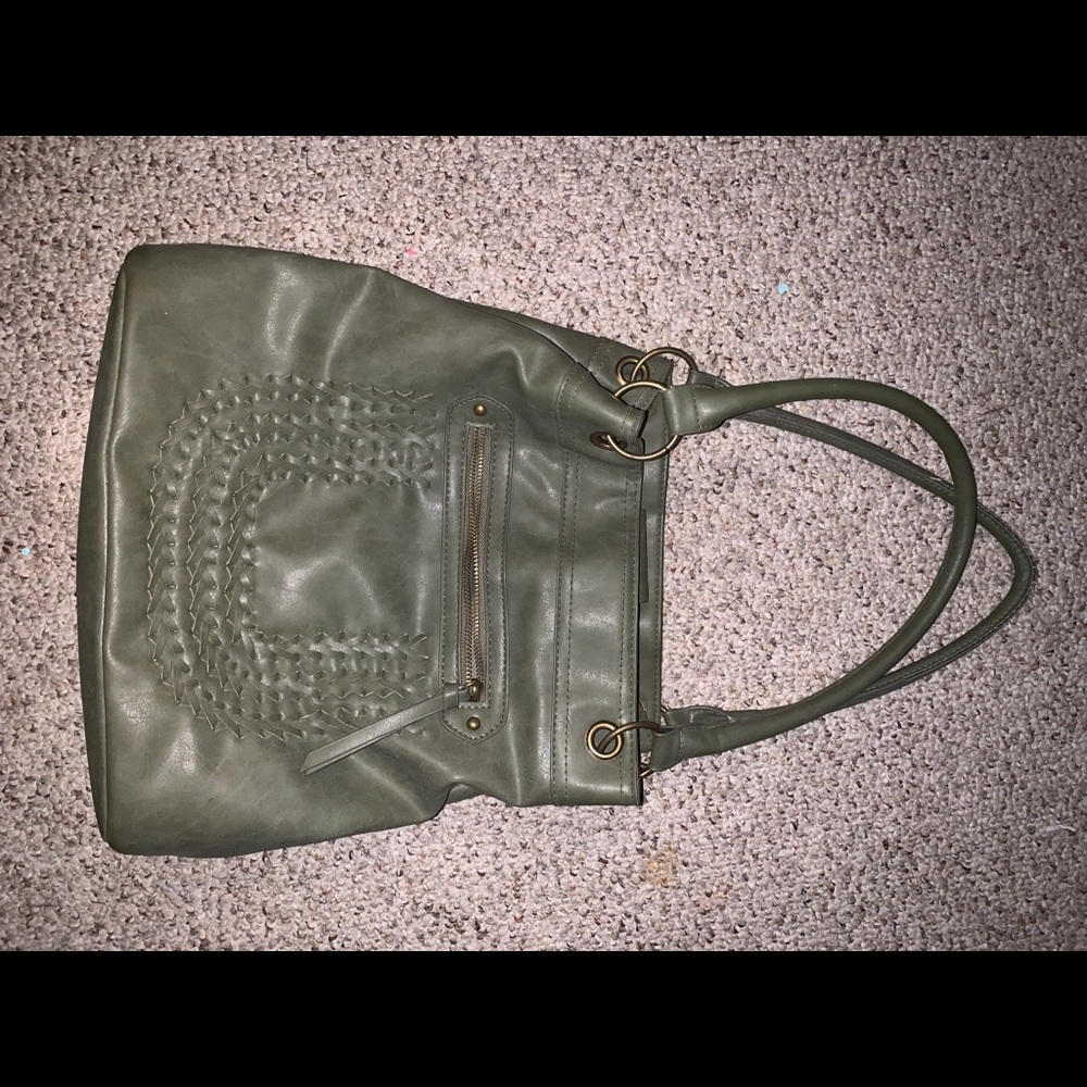 Olive green purse